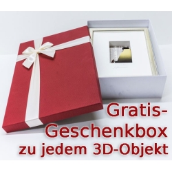 Volker Kühn "Ab ins Licht", Original 3D-Objekt