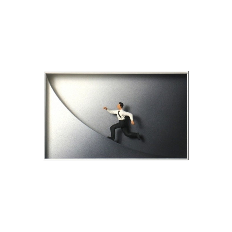 Volker Kühn "Ab ins Licht", Original 3D-Objekt