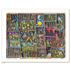 James Rizzi Bilder kaufen hier A Pride in a Culture like no other 3D drucksigniert