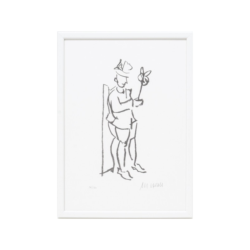 Rahmen Weiß für Armin Mueller Stahl Bilder