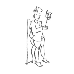 Armin Mueller Stahl Original Bilder kaufen "Kompliment s/w" handsigniert