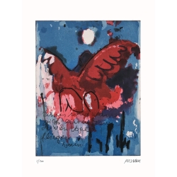 Amin Mueller-Stahl "Der wien Vogel ..." Original Bilder kaufen