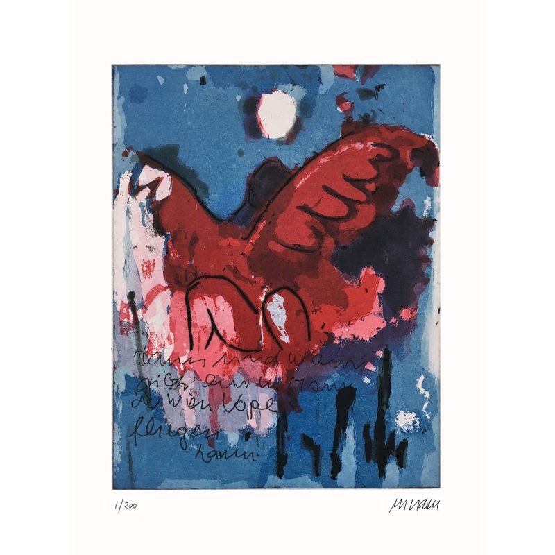 Amin Mueller-Stahl "Der wien Vogel ..." Original Bilder kaufen