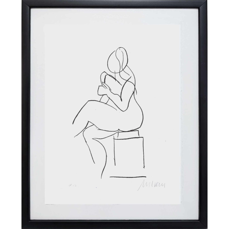 Armin Mueller-Stahl Bild "Sitzende"