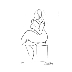 Armin Mueller-Stahl "Sitzende" Original Bilder kaufen