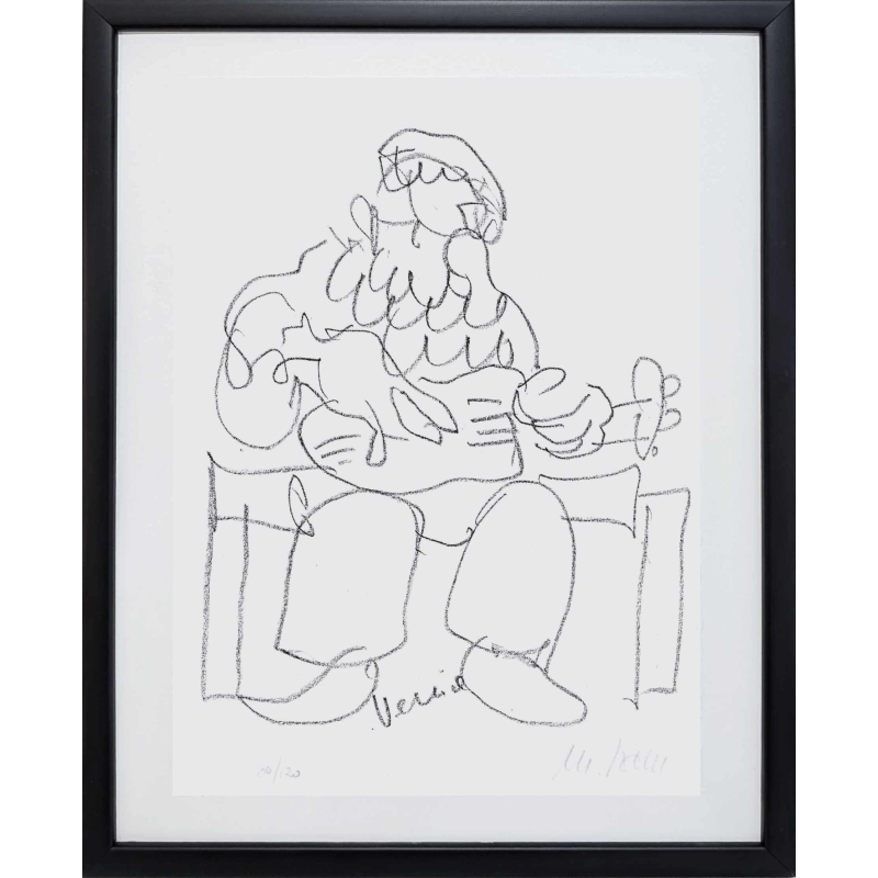 Armin Mueller-Stahl Bild "Eric Clapton Imitator"