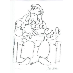 Armin Mueller-Stahl "Eric Clapton Imitator" Original Bilder kaufen