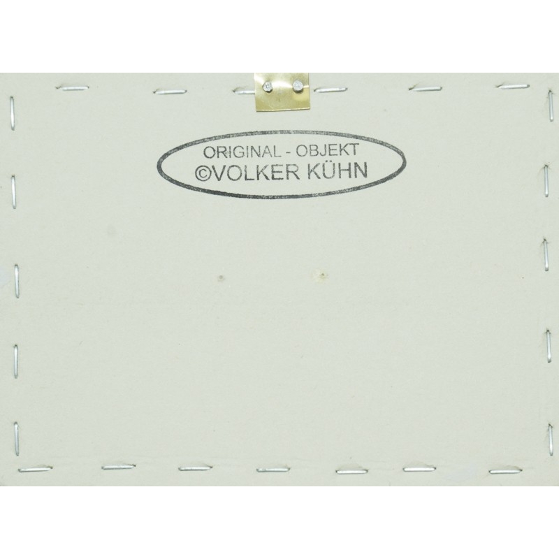  Volker Kuehn Original Stempel auf der Rückseite jedes Objektes