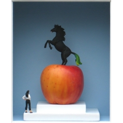 Volker Kühn "(V)Pferde(n)-Apfel" 3D Objekt Original Bilder kaufen
