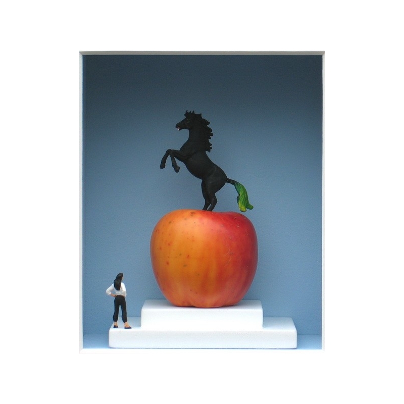 Volker Kühn "(V)Pferde(n)-Apfel" 3D Objekt Original Bilder kaufen
