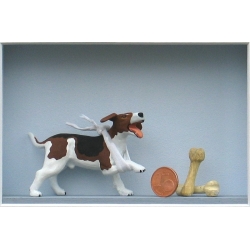 Volker Kühn "Armer Hund" 3D Objekt Original Bilder kaufen