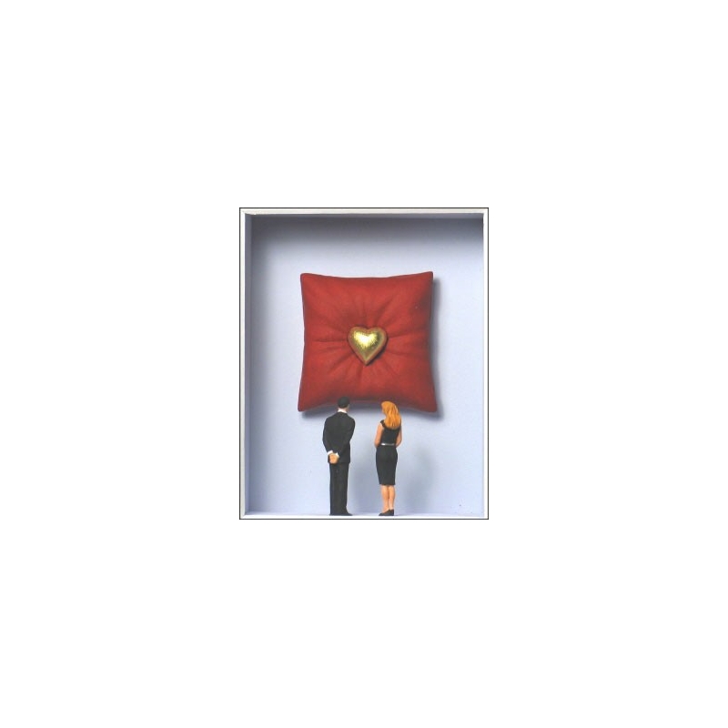 Volker Kühn "Geborgenheit" 3D Objekt Original Bilder kaufen