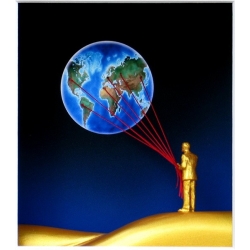 Volker Kühn "Global Player" 3D Objekt Original Bilder kaufen