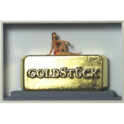 Volker Kühn "Goldstück" 3D Objekt Original Bilder kaufen