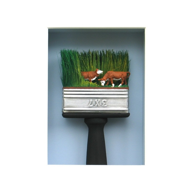 Volker Kühn "Gourmets" 3D Objekt Original Bilder kaufen