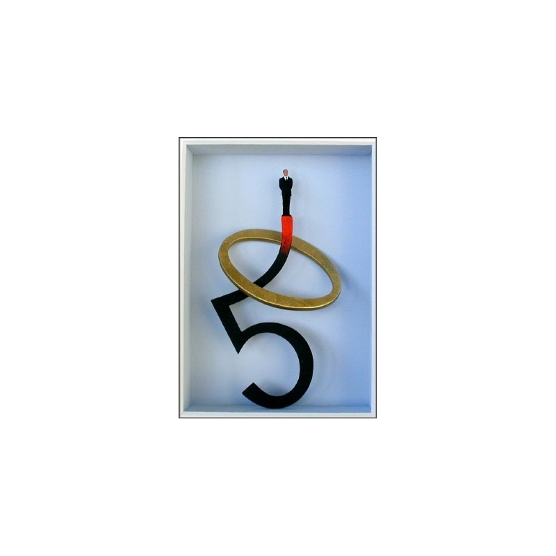 Volker Kühn "Halbzeit" 3D Objekt Original Bilder kaufen