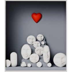 Volker Kühn "Happy Pills" 3D Objekt Original Bilder kaufen