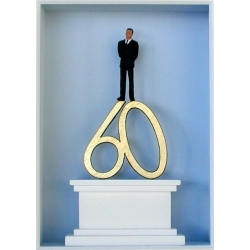Volker Kühn "Ich stehe zu meinem Alter" 3D Objekt Original Bilder kaufen