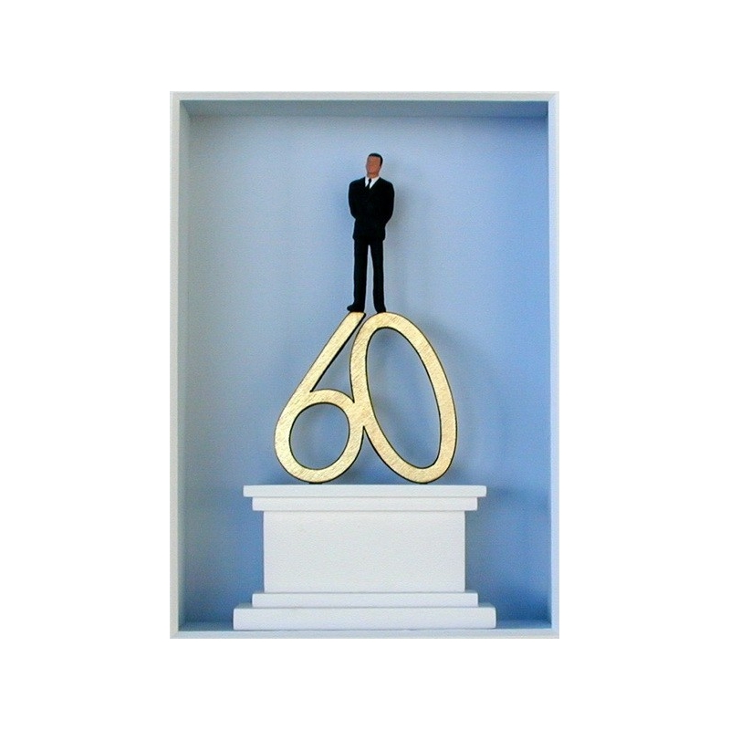 Volker Kühn "Ich stehe zu meinem Alter" 3D Objekt Original Bilder kaufen