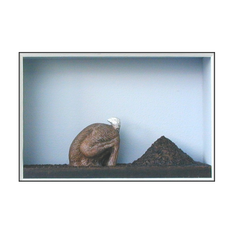 Volker Kühn "Nix wie weg" 3D Objekt Original Bilder kaufen