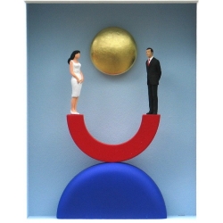 Volker Kühn "Perfect Harmony" 3D Objekt Original Bilder kaufen