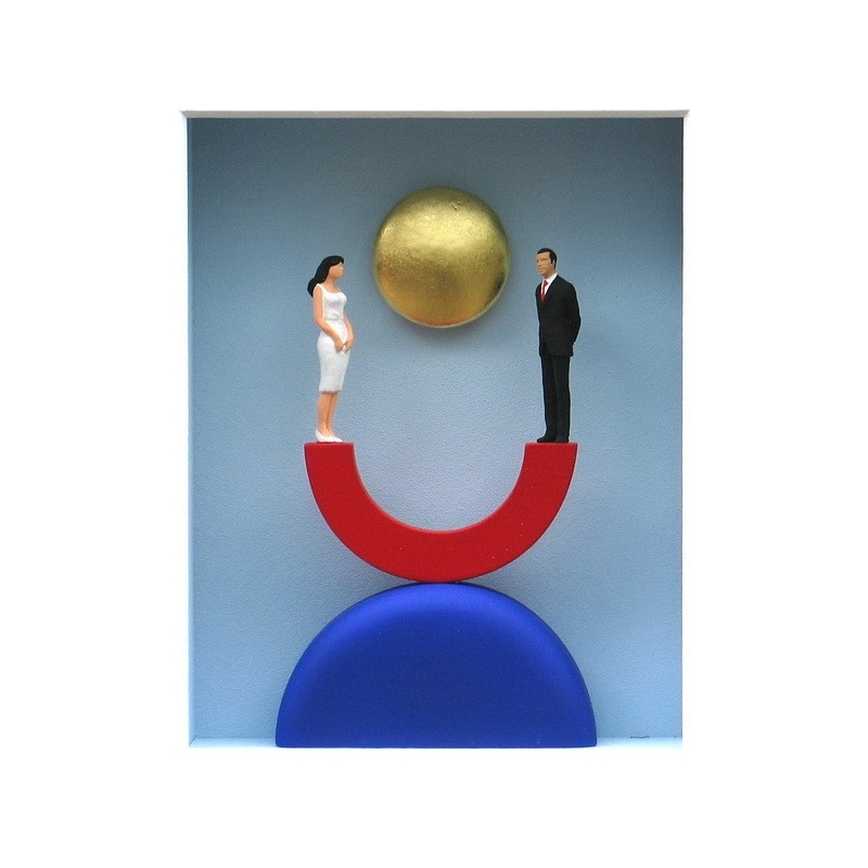 Volker Kühn "Perfect Harmony" 3D Objekt Original Bilder kaufen