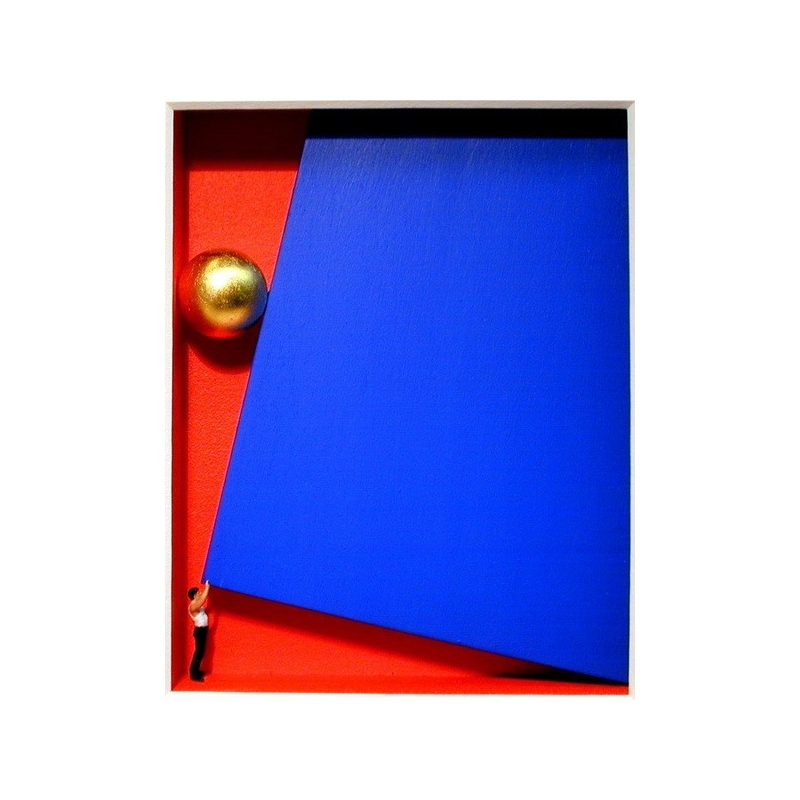 Volker Kühn "Schwieriges Unternehmen" 3D Objekt Original Bilder kaufen