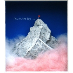 Volker Kühn "Über den Wolken..." 3D Objekt Original Bilder kaufen