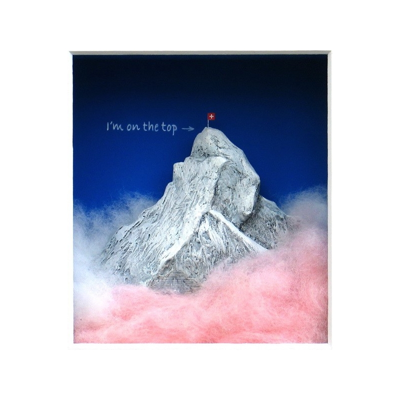 Volker Kühn "Über den Wolken..." 3D Objekt Original Bilder kaufen