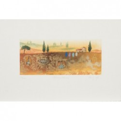 Original Kunst von Heinz Voss "Toscana (Florenz)" kaufen Sie Bilder des anerkannten deutschen Künstlers Heinz Voss