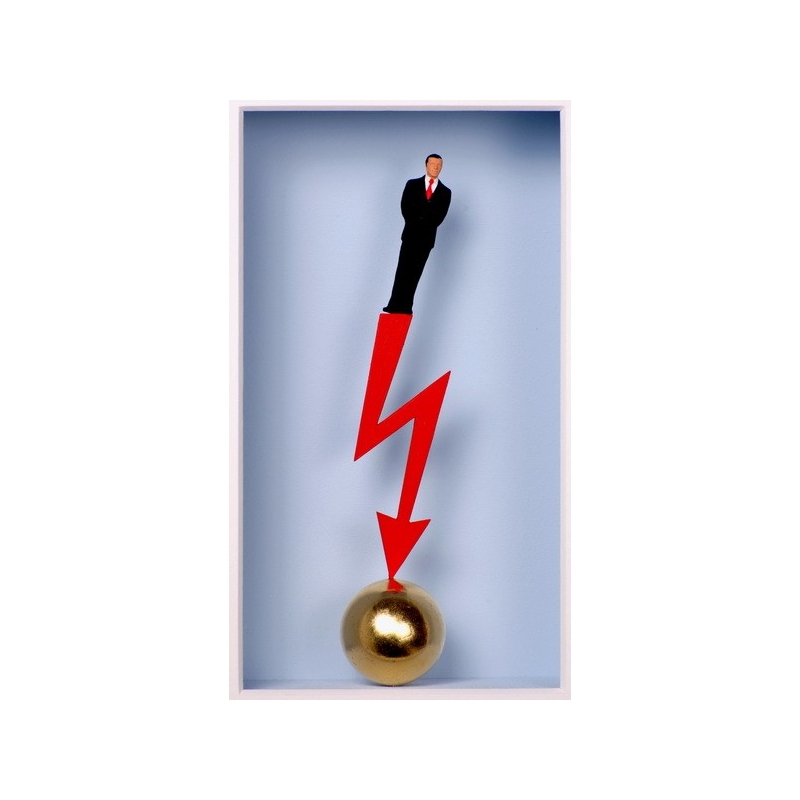 Volker Kühn "Voller Energie" 3D Objekt Original Bilder kaufen
