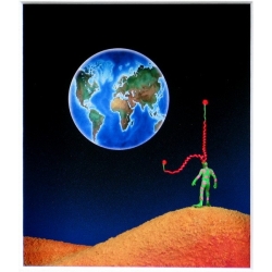 Volker Kühn "You are not Alone" 3D Objekt Original Bilder kaufen