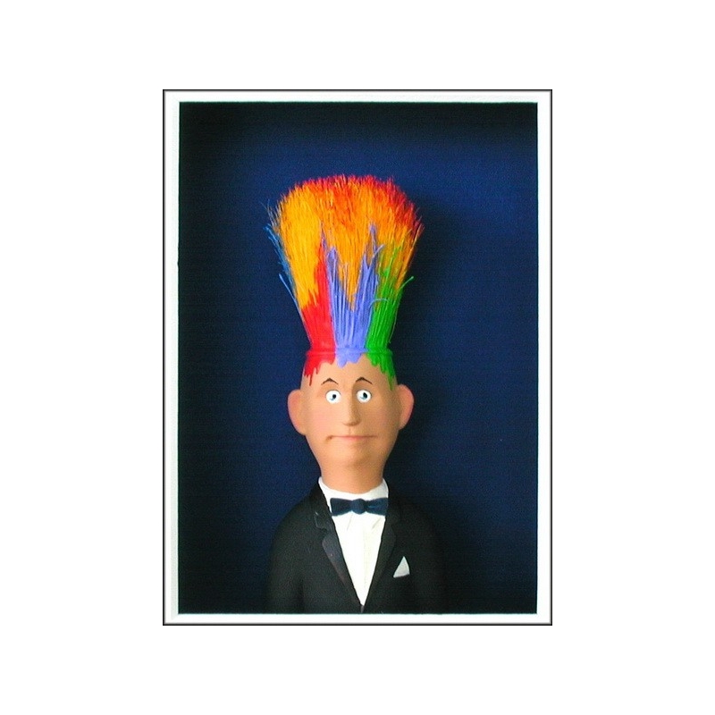 Volker Kühn "Guten Abend!" 3D Objekt Original Bilder kaufen