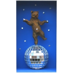 Volker Kühn "Hier steppt der Bär" 3D Objekt Original Bilder kaufen