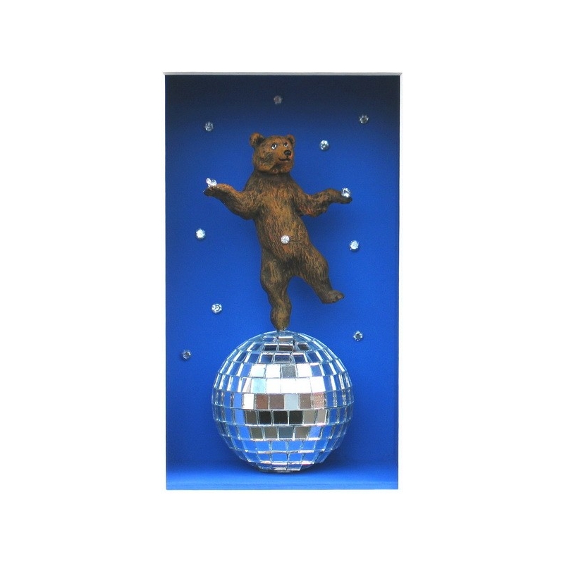 Volker Kühn "Hier steppt der Bär" 3D Objekt Original Bilder kaufen
