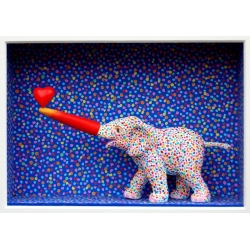 Volker Kühn "Ich geh dann mal als Elefant" 3D Objekt Original Bilder kaufen