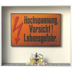 Volker Kühn "Im Stress" 3D Objekt Original Bilder kaufen