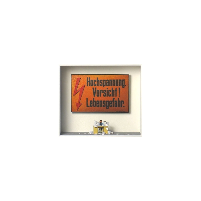Volker Kühn "Im Stress" 3D Objekt Original Bilder kaufen