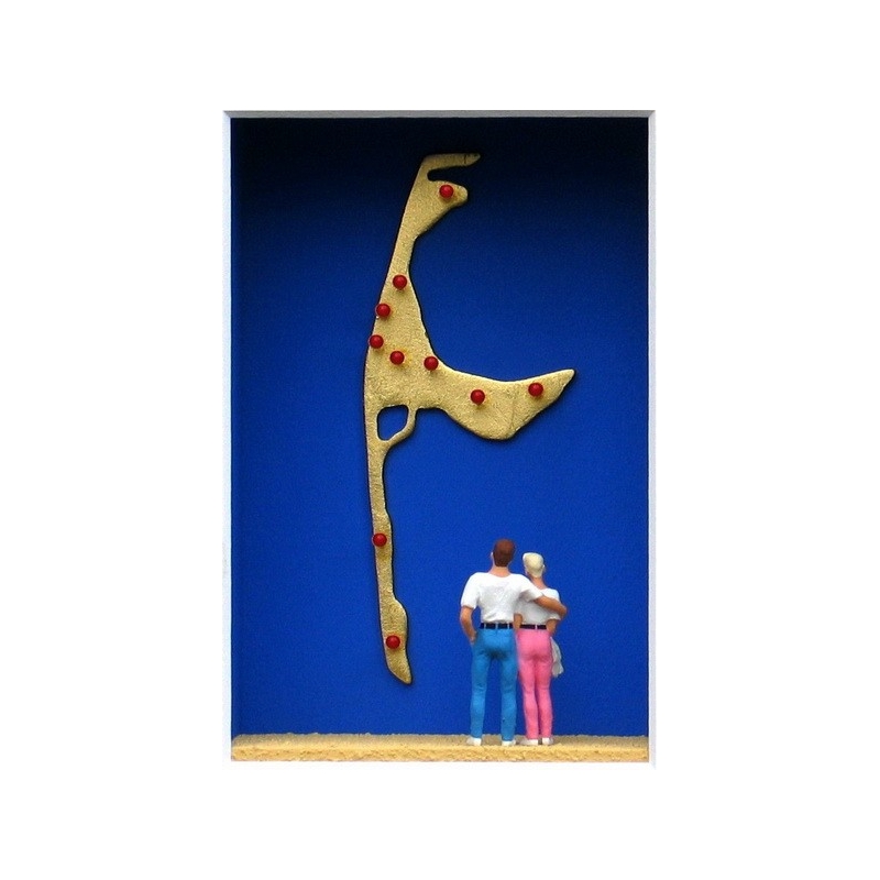 Volker Kühn "Insel der Träume" 3D Objekt Original Bilder kaufen