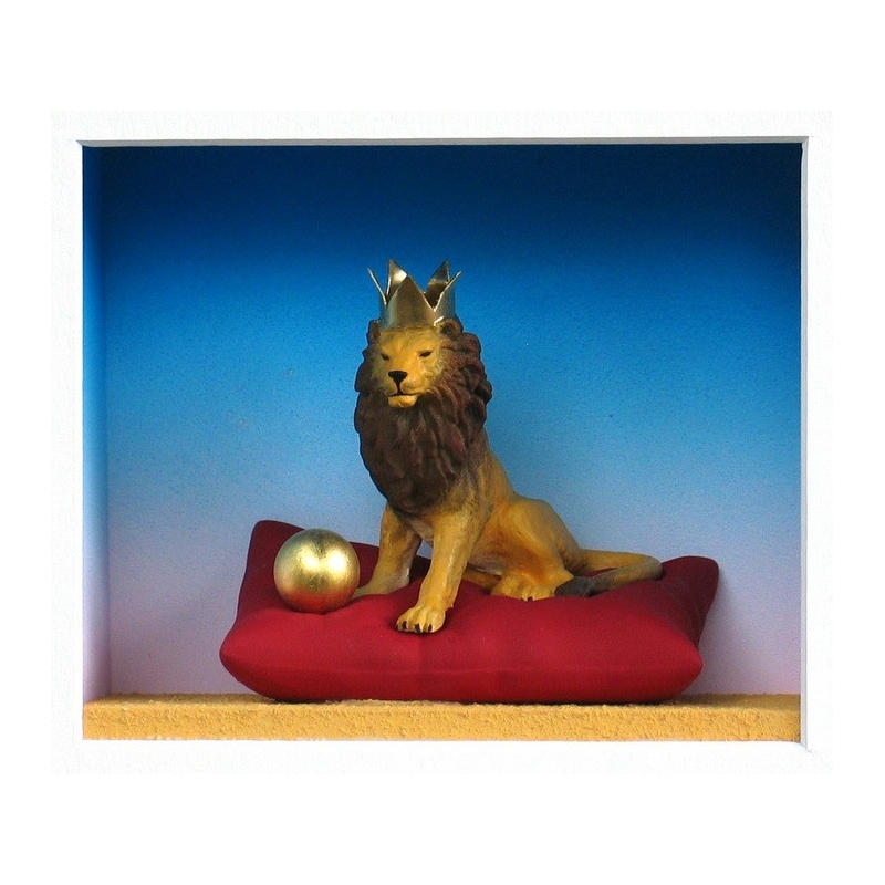 Volker Kühn "Löwe" 3D Objekt Original Bilder kaufen