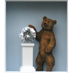Volker Kühn "Lucky Bear" 3D Objekt Original Bilder kaufen