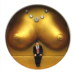 Volker Kühn "Man gönnt sich ja sonst nichts" 3D Objekt Original Bilder kaufen