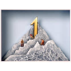 Volker Kühn "On the Way to the Top" 3D Objekt Original Bilder kaufen