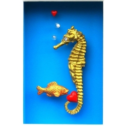 Volker Kühn "Timmendorfer Pferdchen" 3D Objekt Original Bilder kaufen
