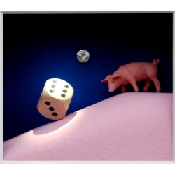 Volker Kühn "Viel Glück" 3D Objekt Original Bilder kaufen