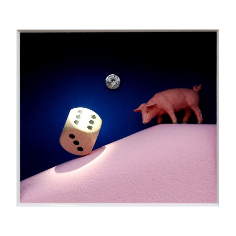 Volker Kühn "Viel Glück" 3D Objekt Original Bilder kaufen