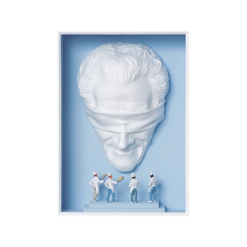 Volker Kühn "Der Feinschmecker" 3D Objekt Original Bilder kaufen