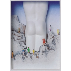 Volker Kühn "Immer gern gesehen" 3D Objekt Original Bilder kaufen