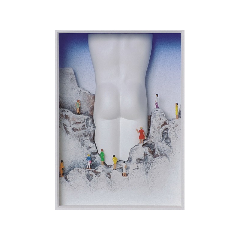 Volker Kühn "Immer gern gesehen" 3D Objekt Original Bilder kaufen