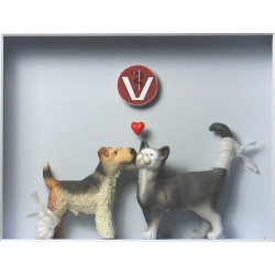 Volker Kühn "Leidensgenossen" 3D Objekt Original Bilder kaufen